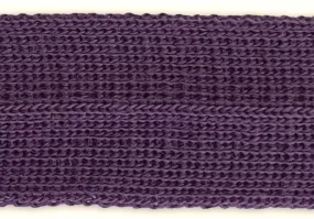 7/8" Plummy Purple Simple Fold-Over Wool Trim (Made in Japan)