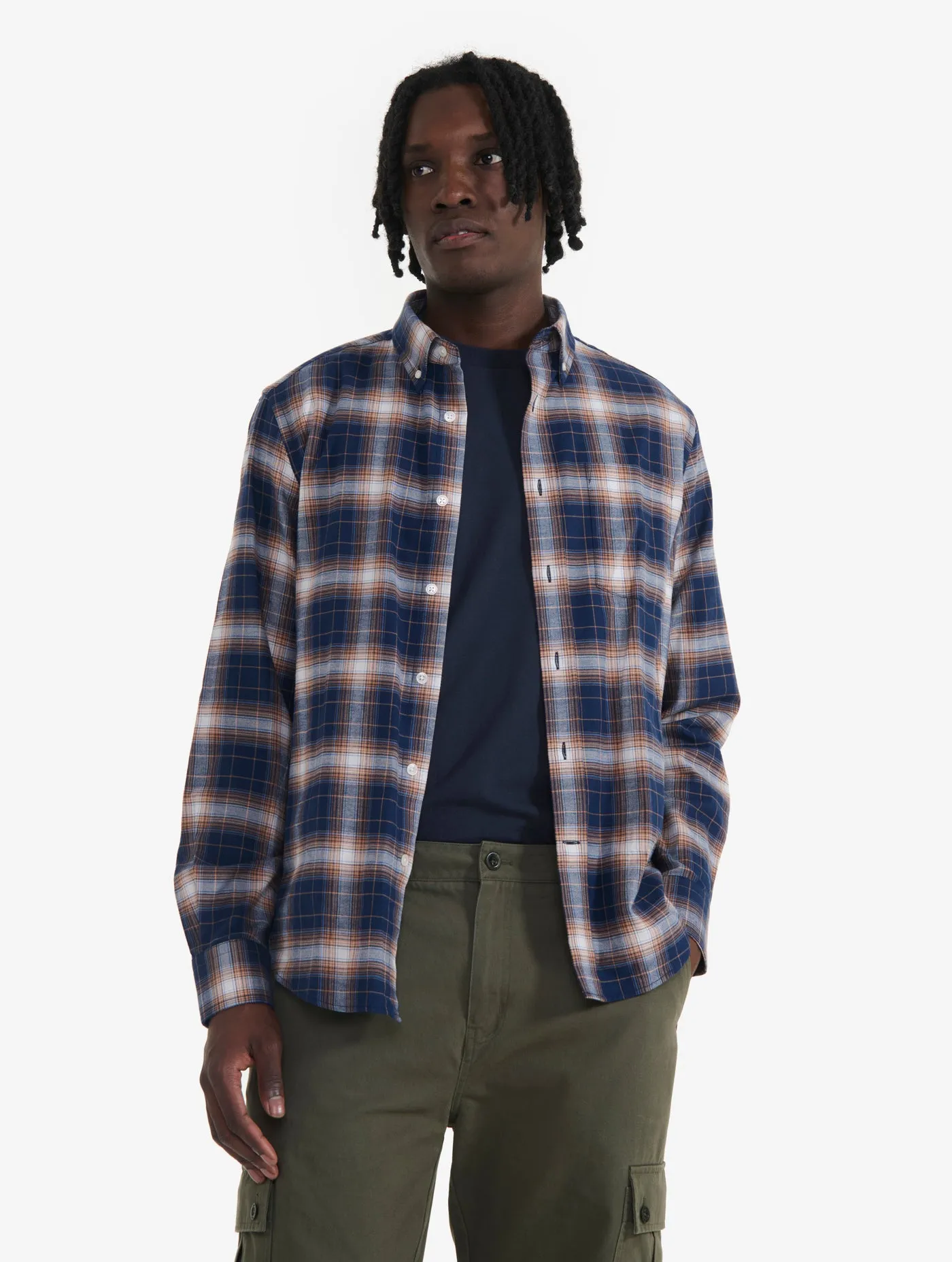 AIGLE - Flannel Plaid Shirt - Empire Check