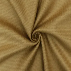 Antique Beige Solid Wool-Poly Irregular Twill Woven Jacketing Fabric