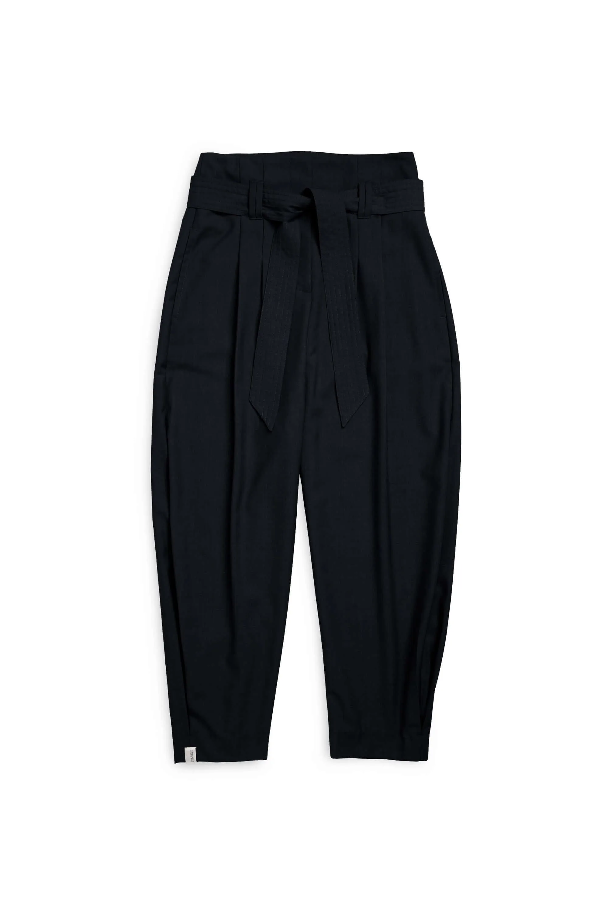 Belted Tapered Trouser