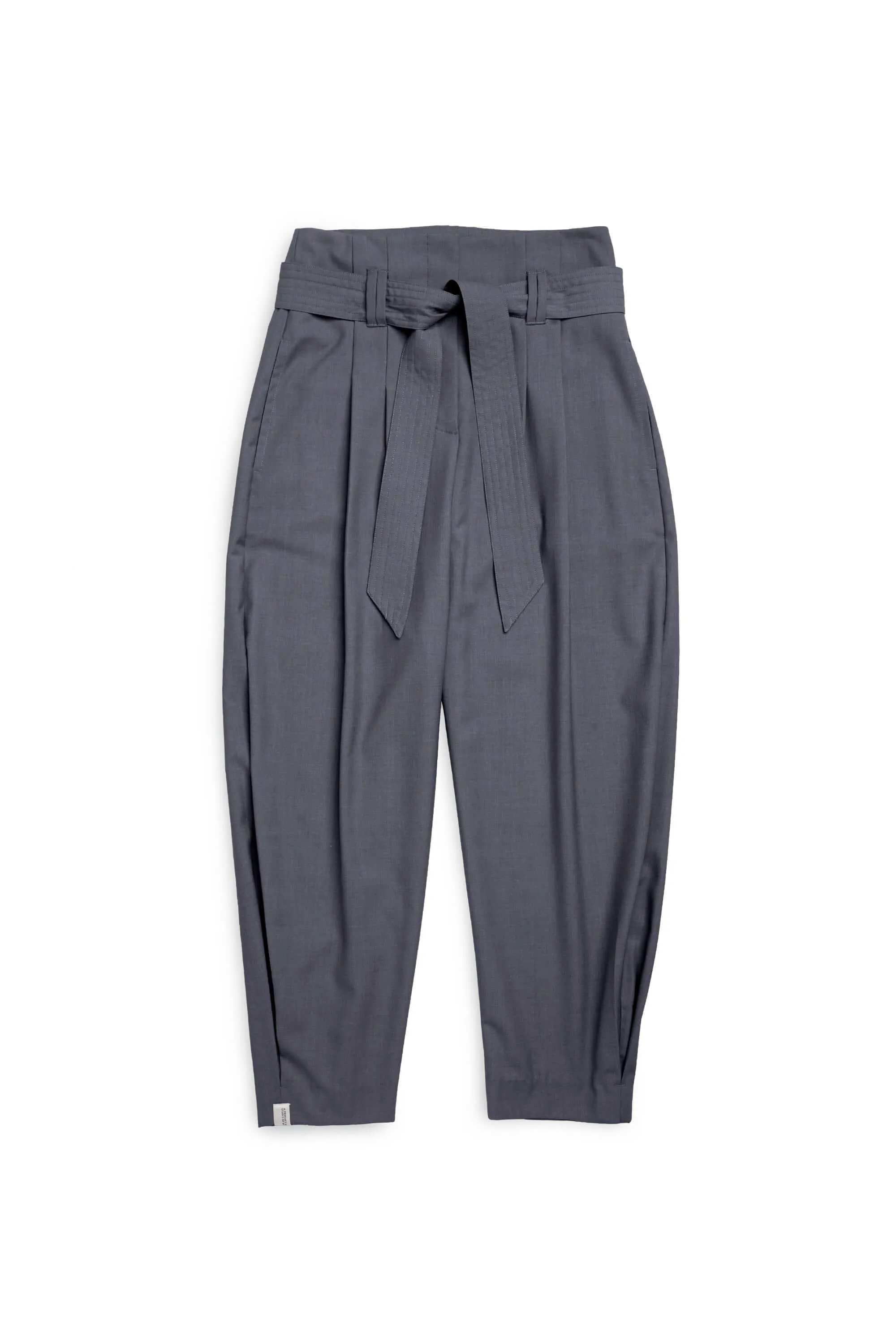 Belted Tapered Trouser