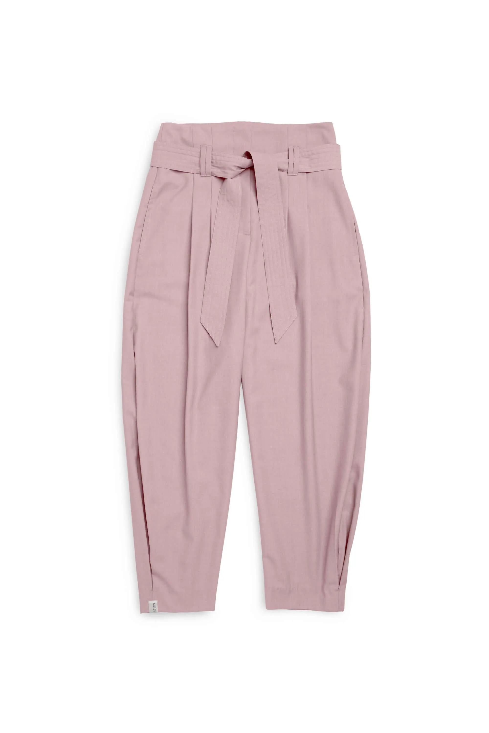 Belted Tapered Trouser