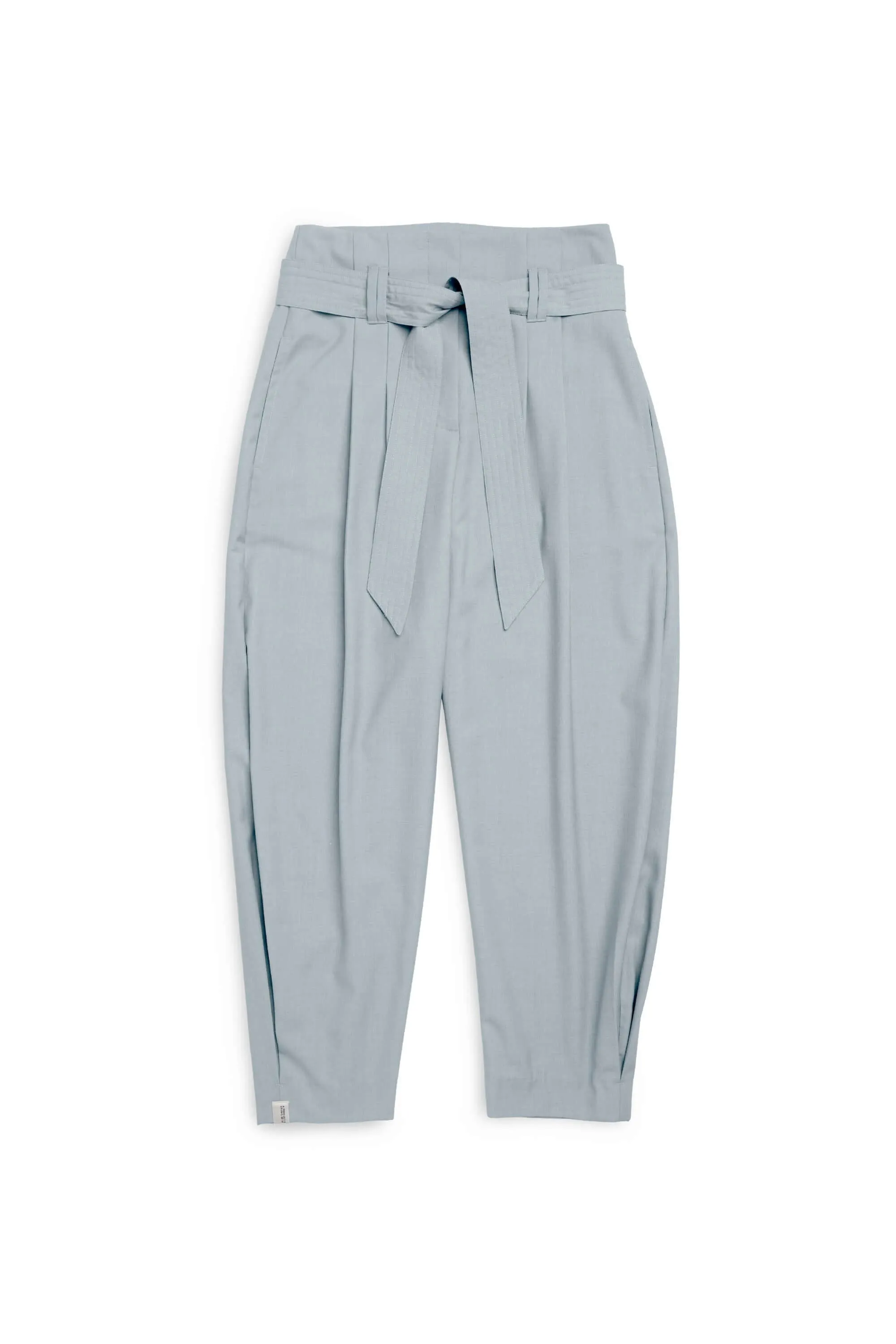 Belted Tapered Trouser