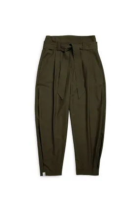 Belted Tapered Trouser