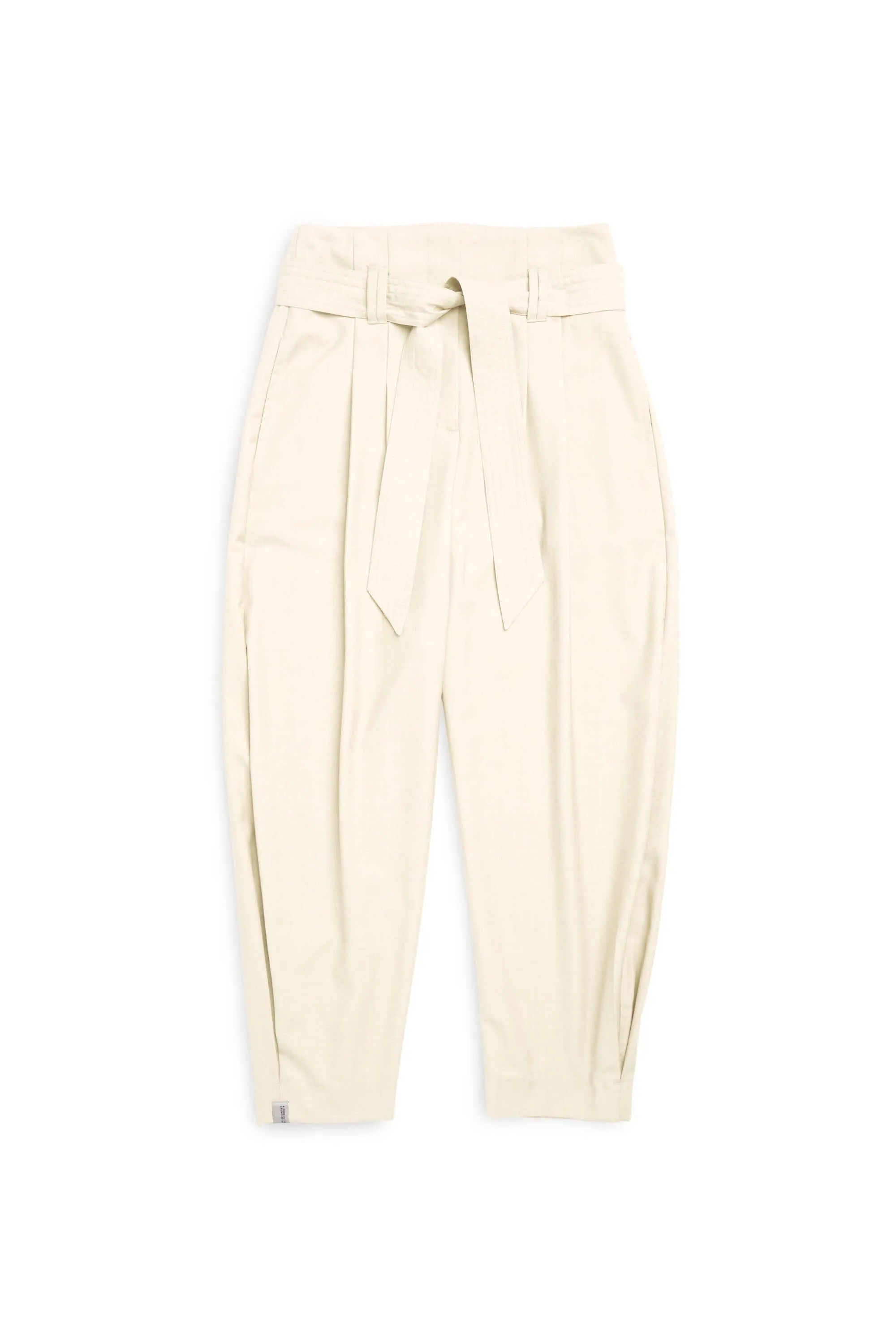 Belted Tapered Trouser