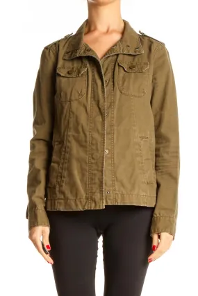 Brown Military Jacket