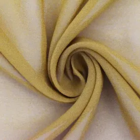 Cumin Yellow Silk Chiffon Fabric