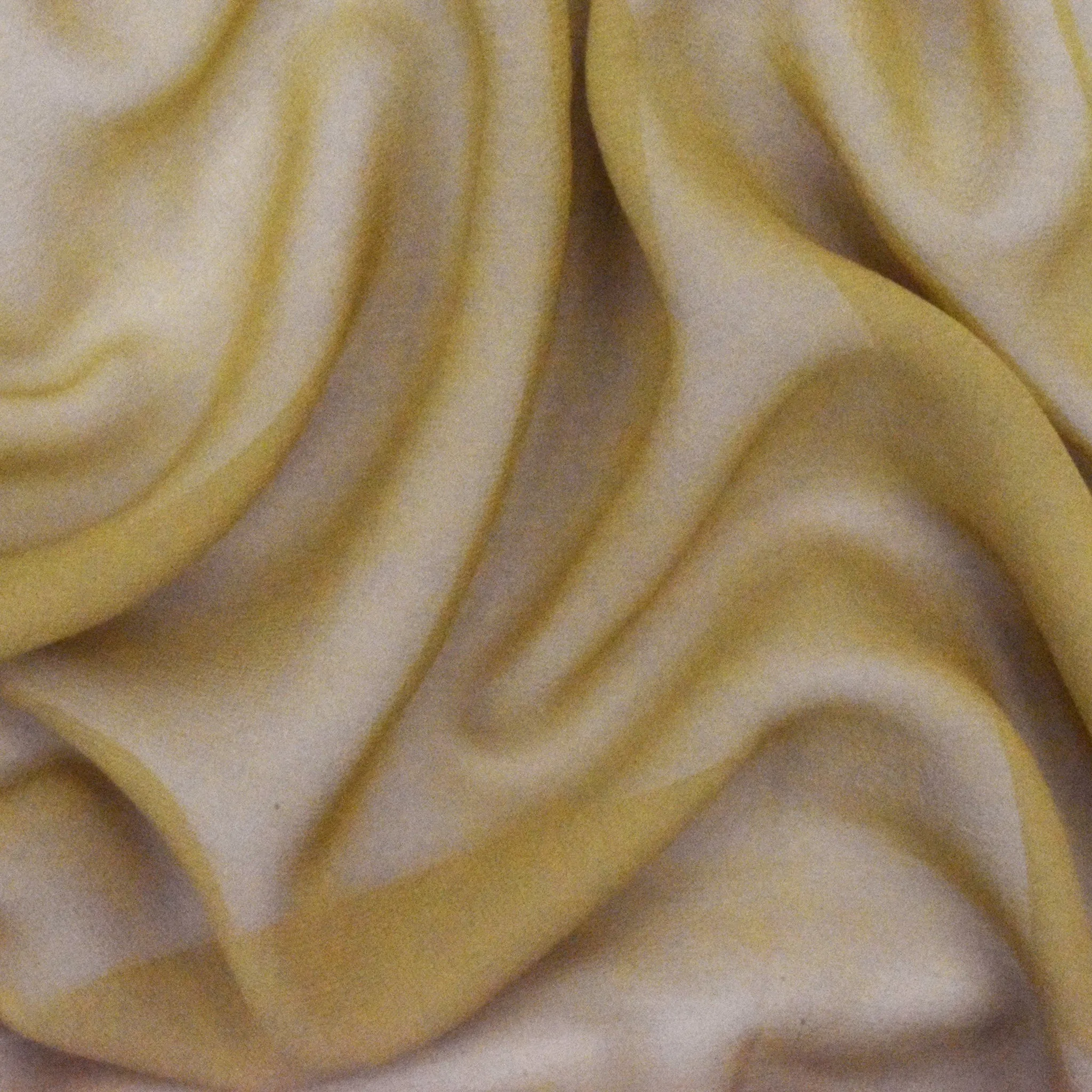 Cumin Yellow Silk Chiffon Fabric