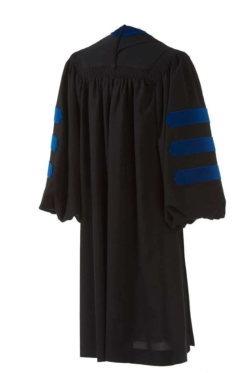 Deluxe Doctoral Robe W/ Velvet Options