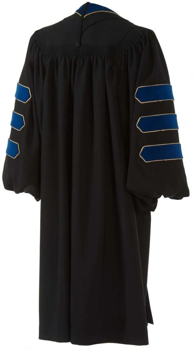 Deluxe Doctoral Robe W/ Velvet Options