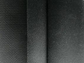 Double-Faced Scuba-Lined Black Cashmere Coating (Made in Italy)