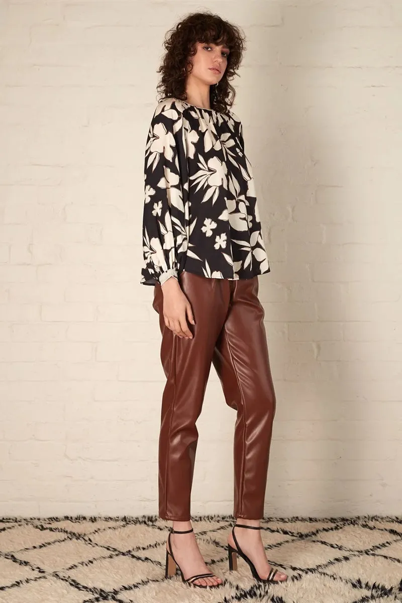 Esmaee - Rosewood Blouse - Rosewood