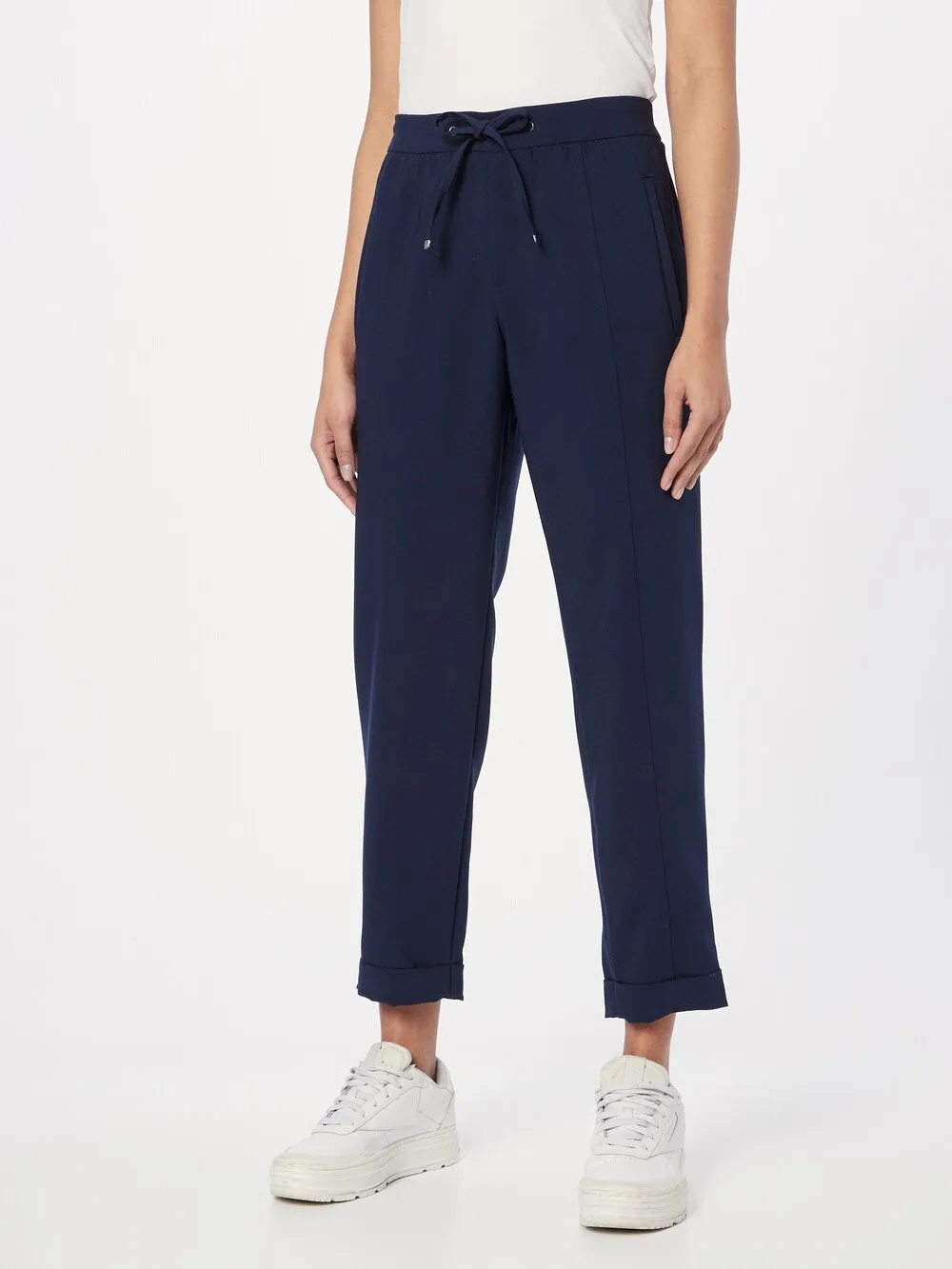 Esprit Munich tapered trousers, dark blue