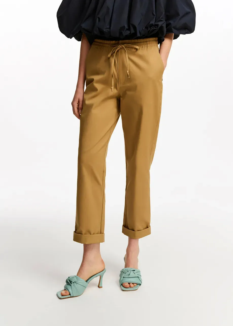 Fomo Tapered Trousers - Camel