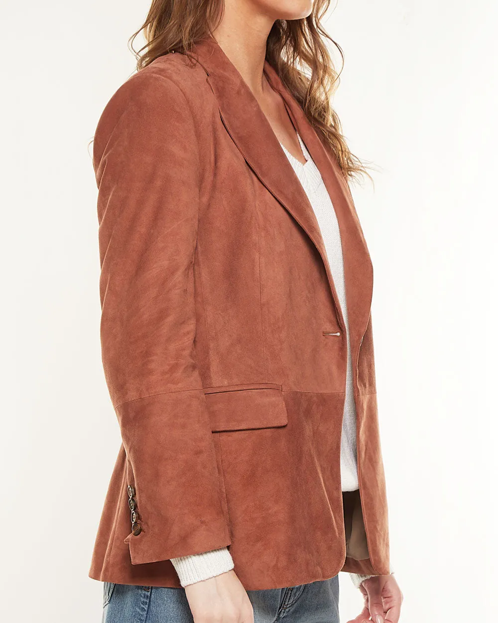 Ginger Suede Jacket