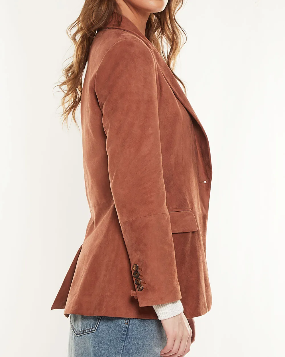 Ginger Suede Jacket