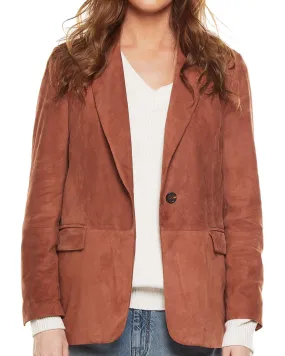 Ginger Suede Jacket