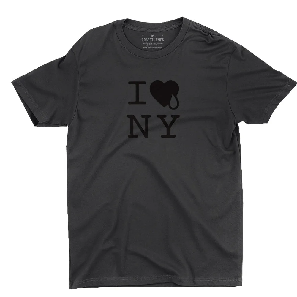 I HEART & TEAR NY BLACK / T-Shirts