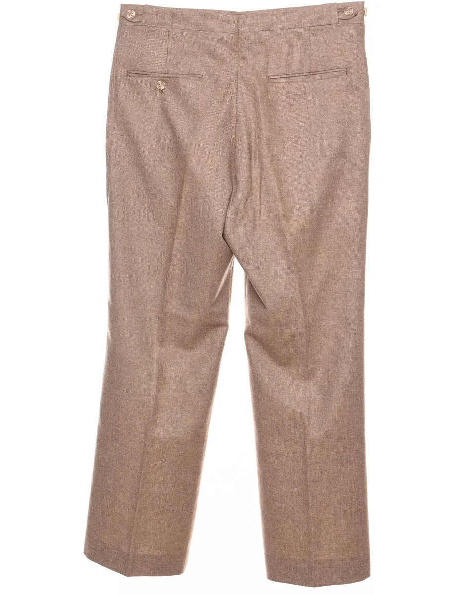 Light Brown Tapered Trousers - W34 L29