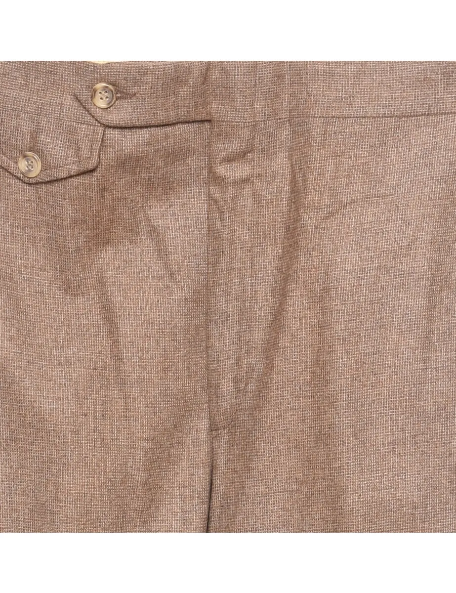 Light Brown Tapered Trousers - W34 L29