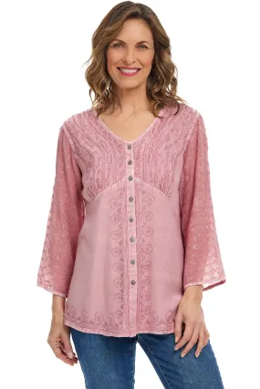 Louise Embroidered Blouse