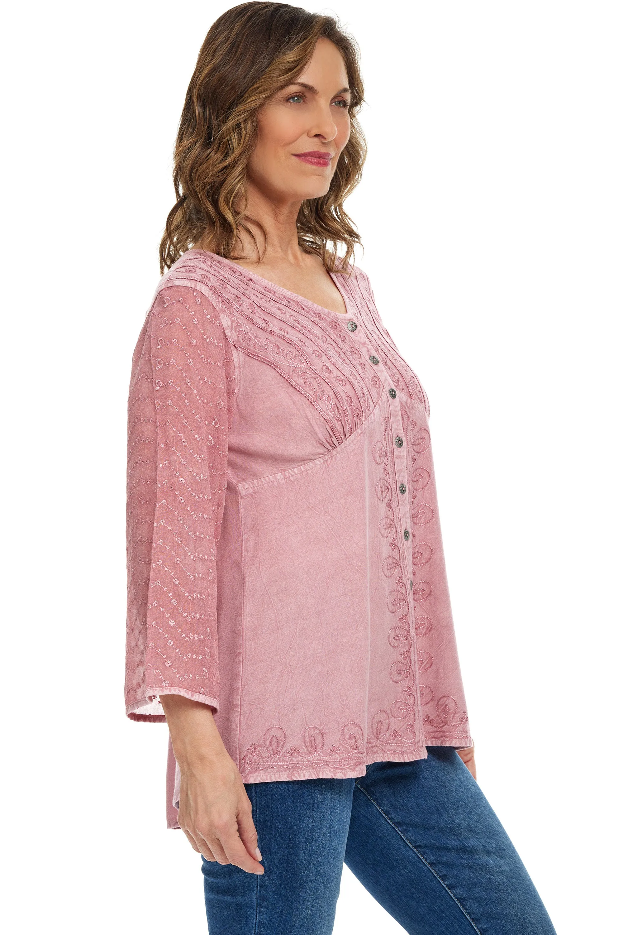 Louise Embroidered Blouse