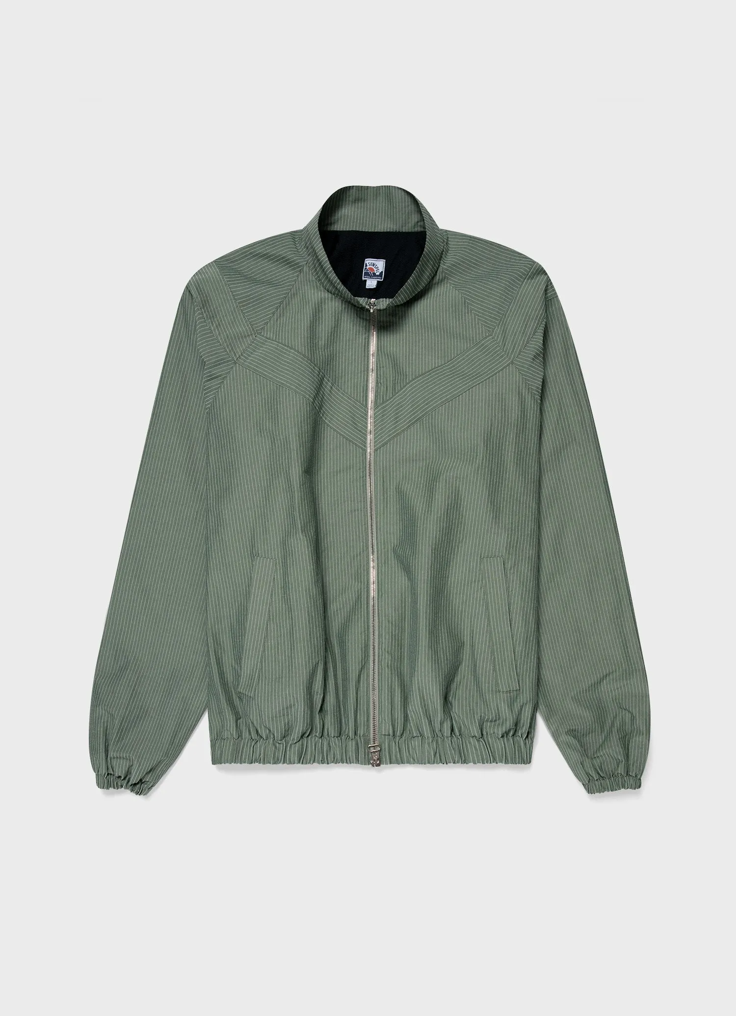 Men's Sunspel x Nigel Cabourn Ripstop Army Jacket in Army Green