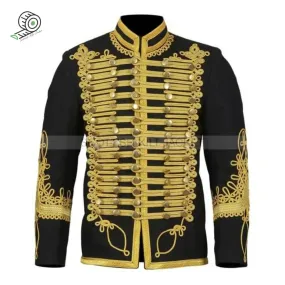 Napoleonic Hussar Uniform Miltary Style Tunic Pelisse Jimmi Hendrix