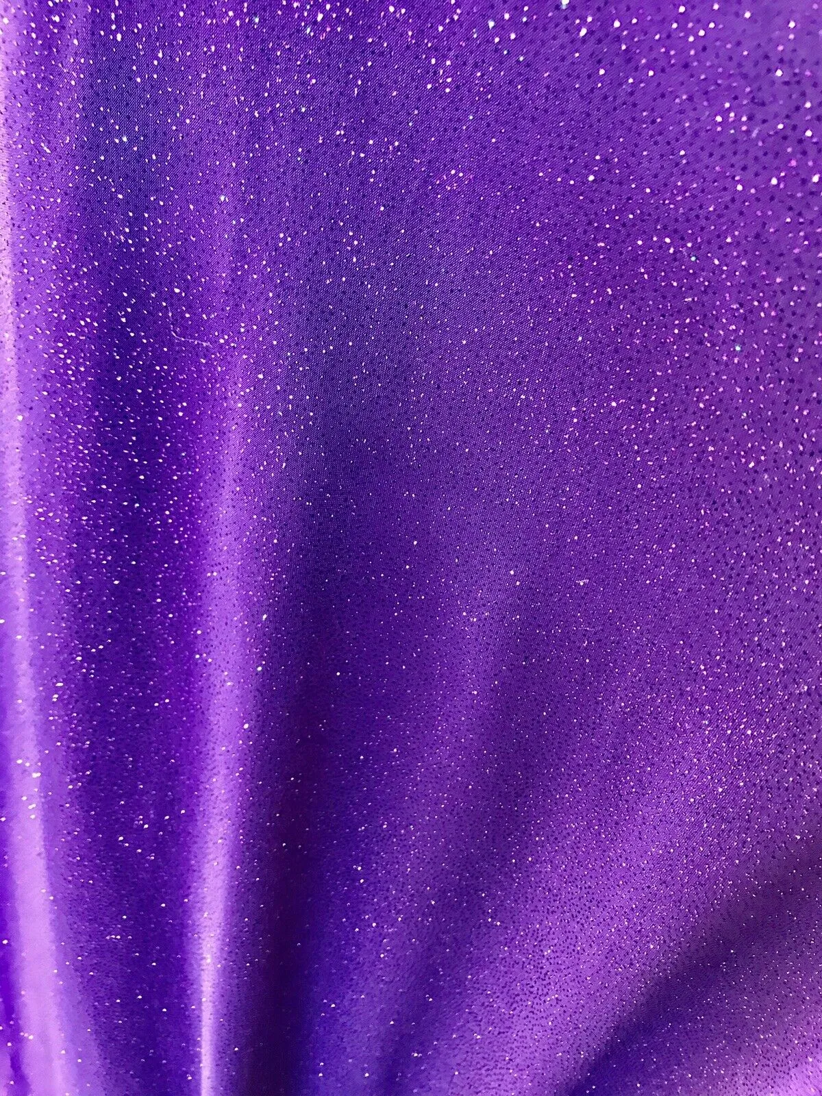 Purple Stretch Velvet With Glitter 59" Wide-Selena Fabric Sold By The Yard.