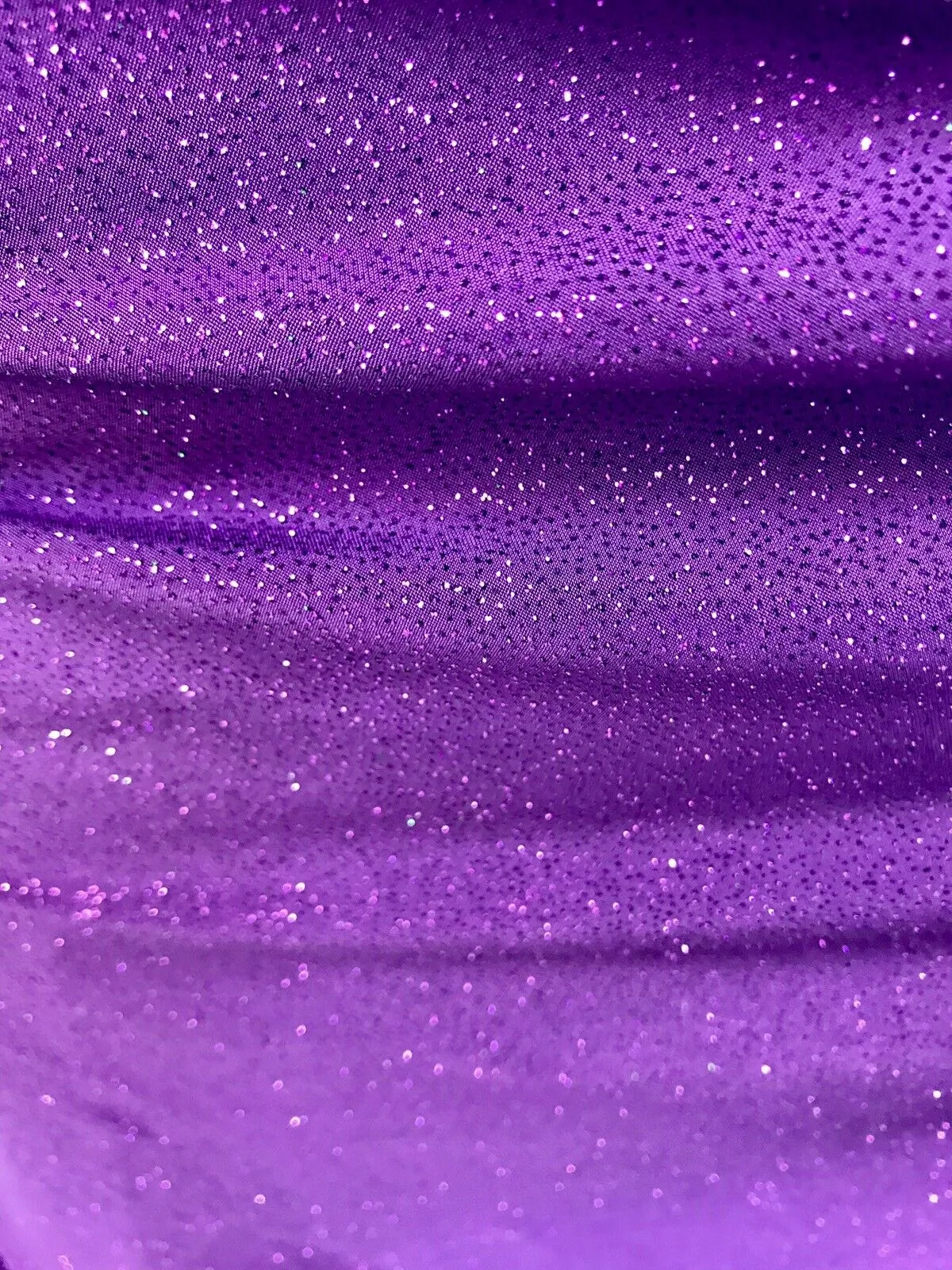 Purple Stretch Velvet With Glitter 59" Wide-Selena Fabric Sold By The Yard.