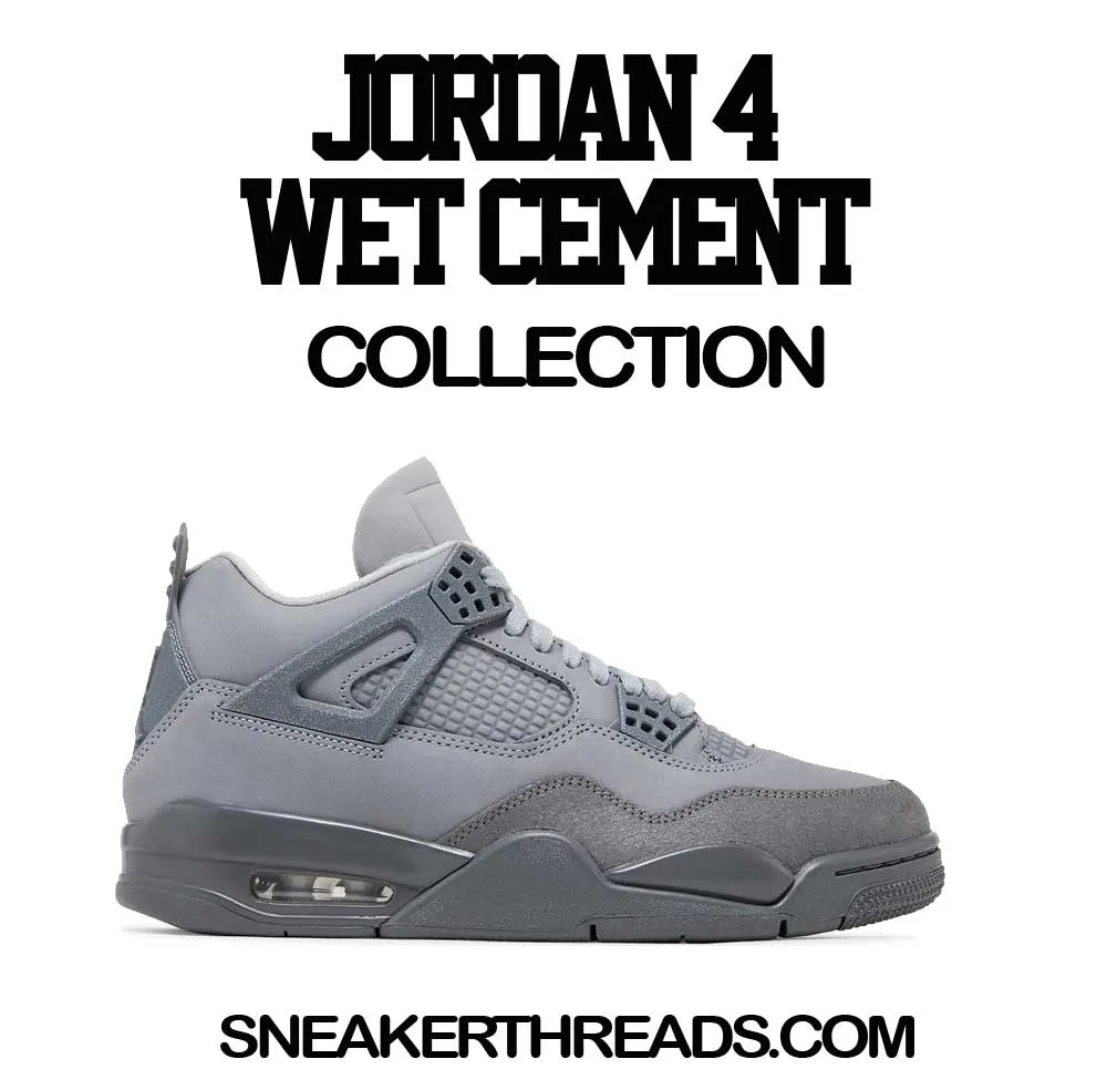 Retro 4 Wet Cement Goat Jacket