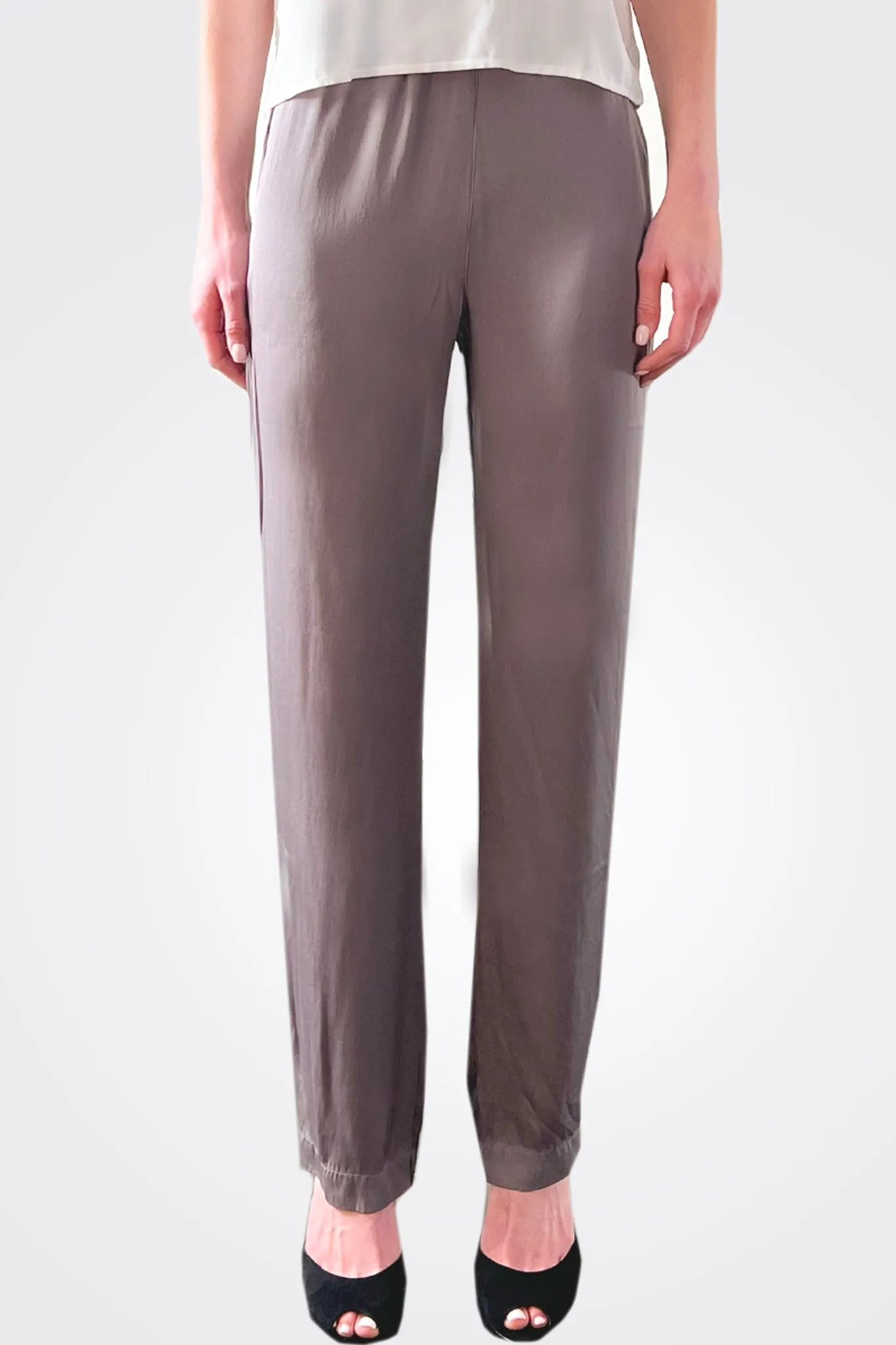 Silk Tapered Trousers - Visione