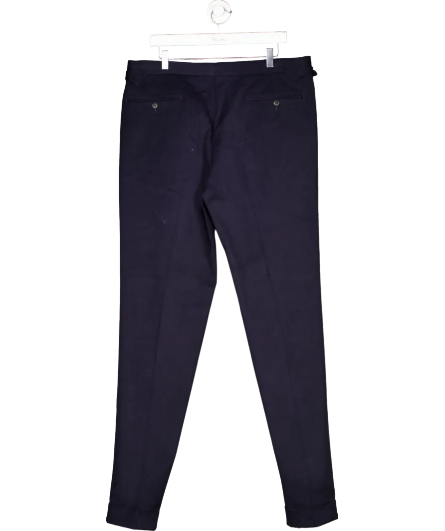 Suitsupply Blue Vigo Zc Tapered Trousers W42