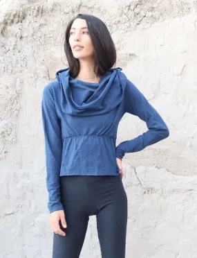 Super Cowl Empire Simplicity Cropped Shirt