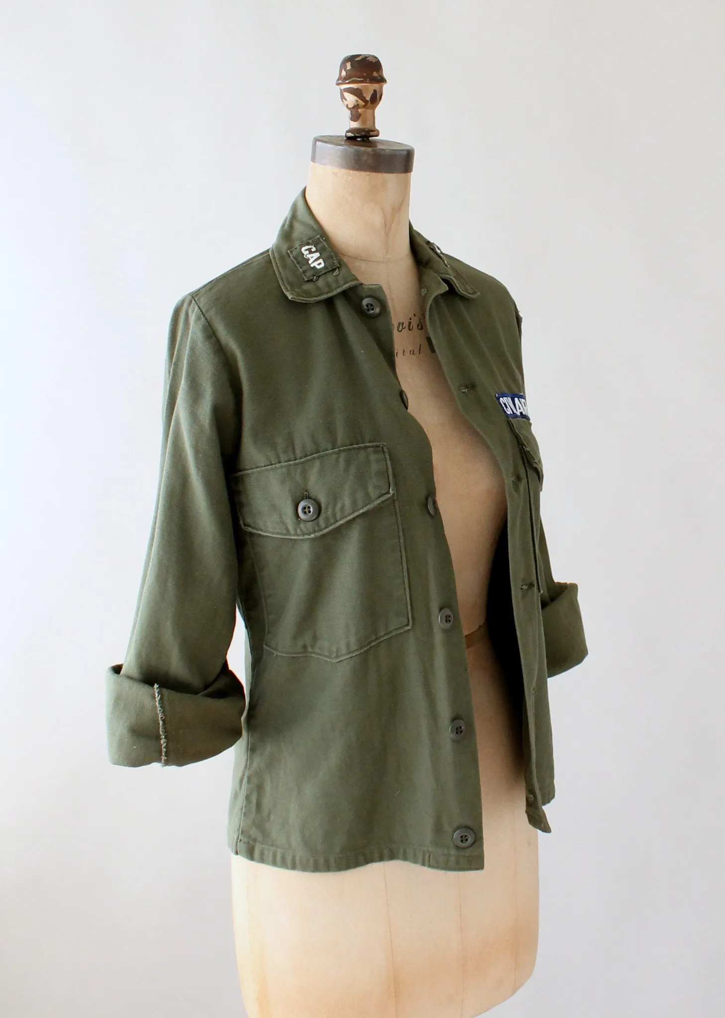 Vintage 1960s Civil Air Patrol Military Jacket