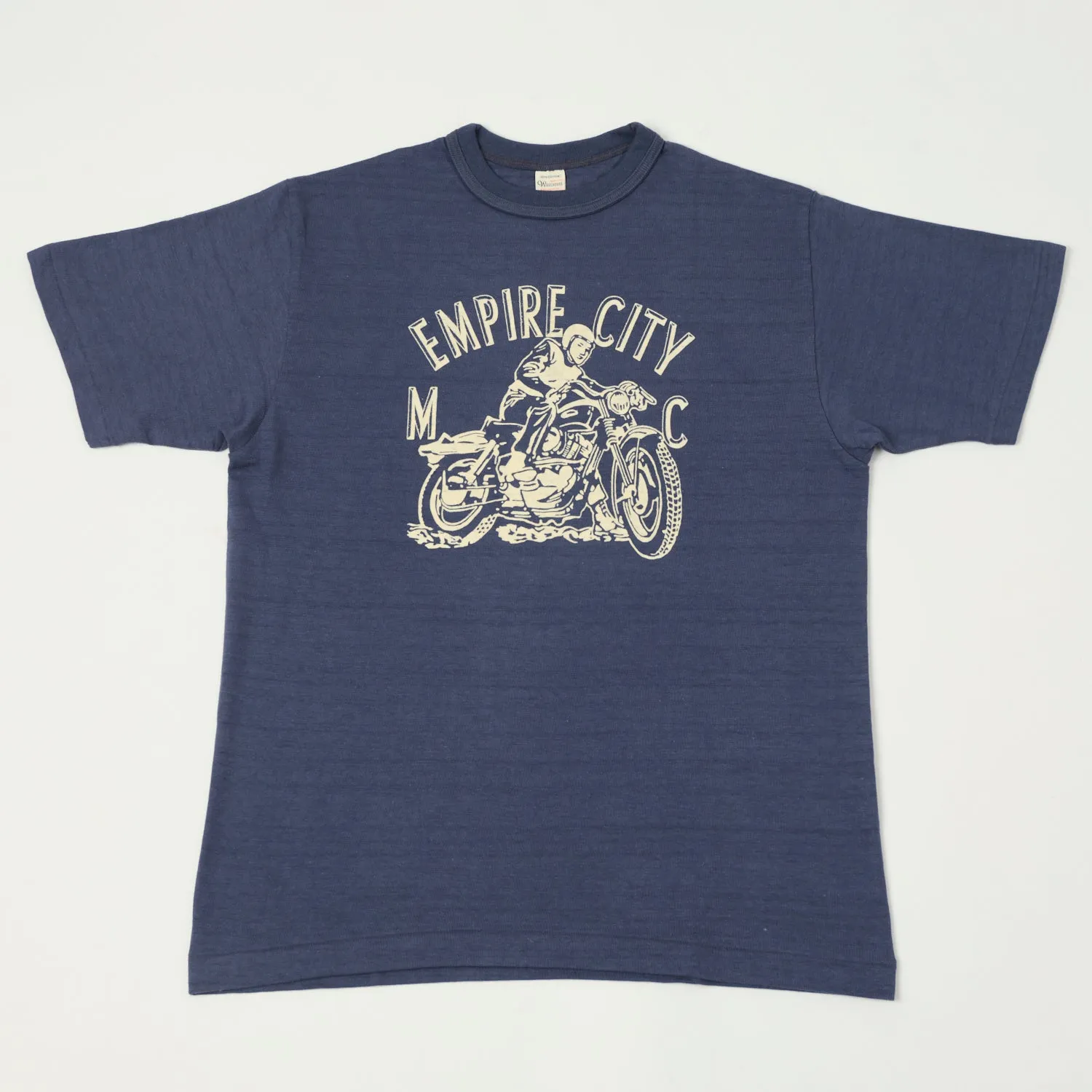 Warehouse & Co 4601 S/S Empire City Tee - Blue Grey