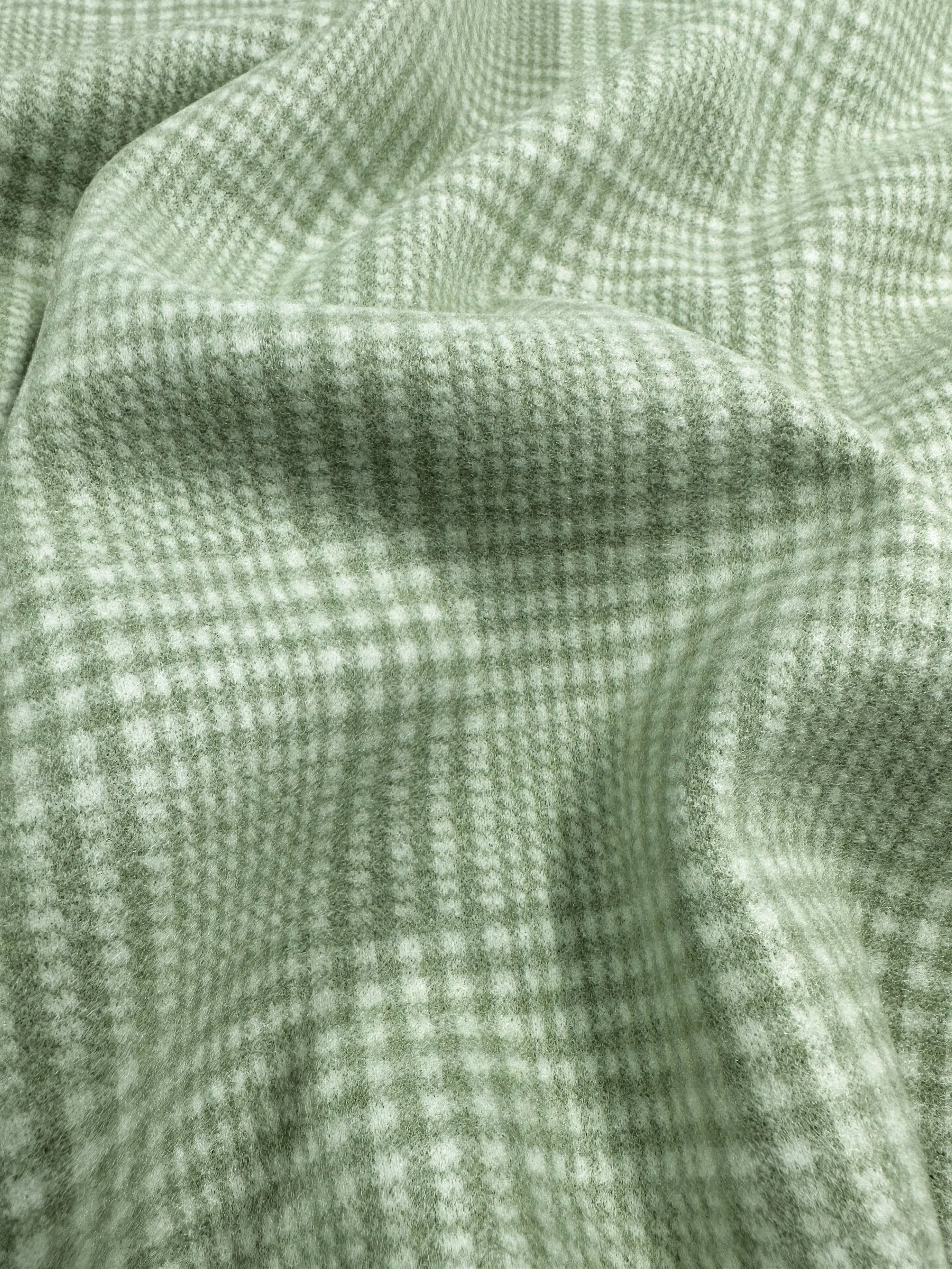 Wool Flannel - Sage - 148cm